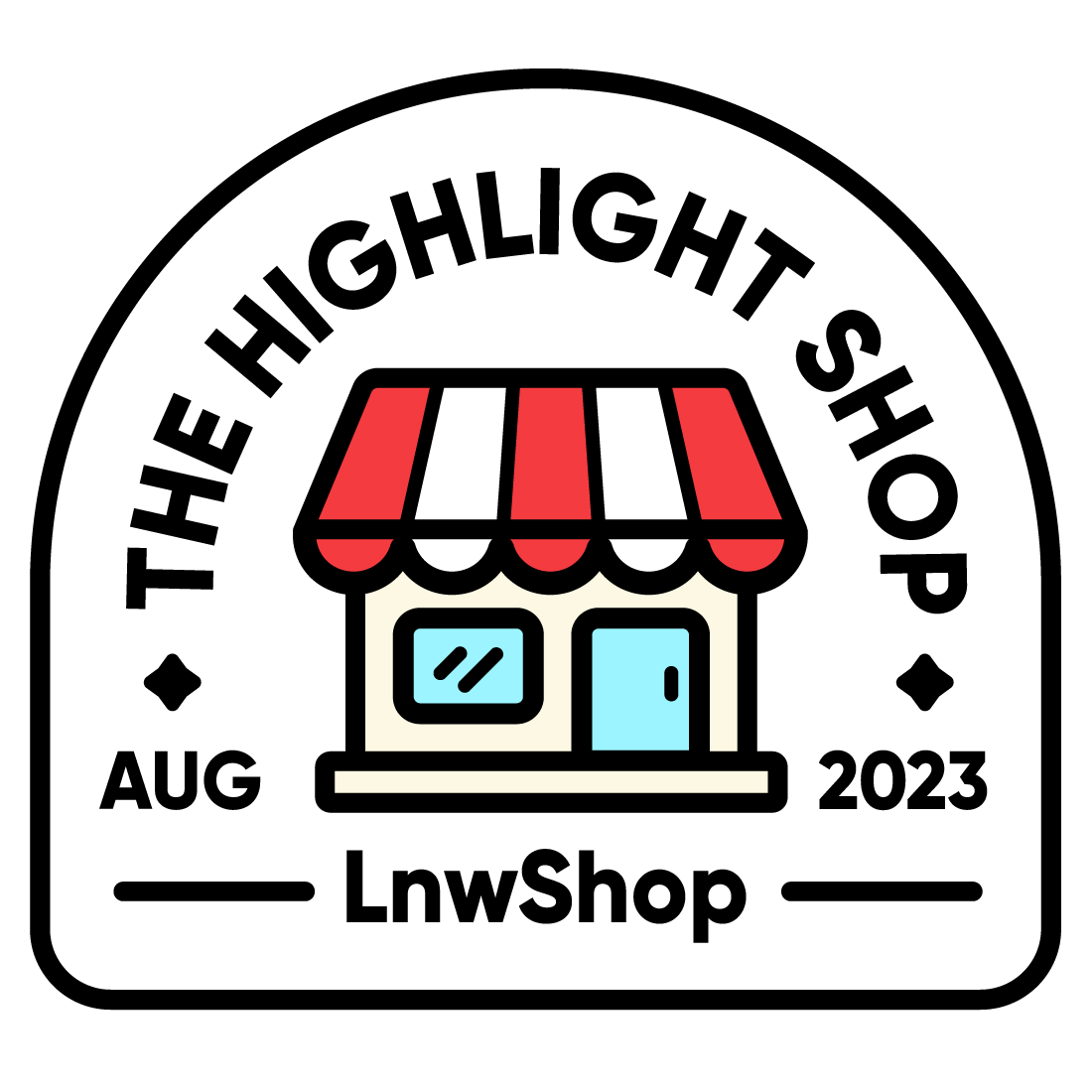 The Highlight Shop badge