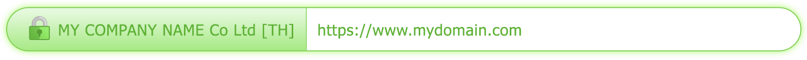 SSL address bar